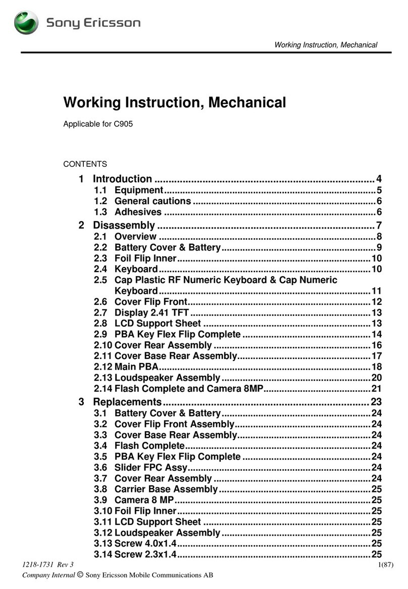 Sony Ericsson Cyber-shot C905 User manual Sony Ericsson Cyber-shot C905 User manual