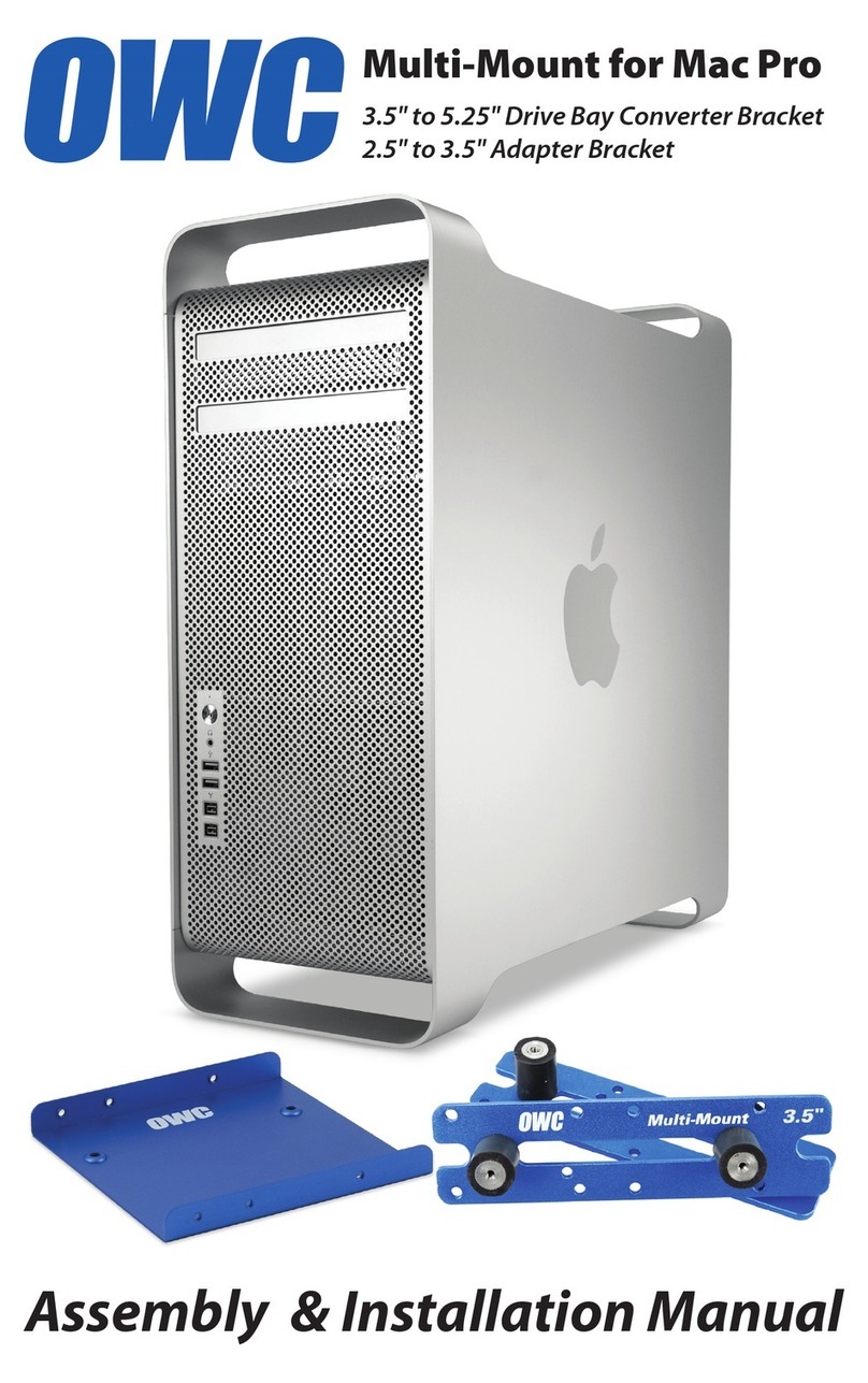 OWC Multi-Mount for Mac Pro Assembly & installation manual OWC Multi-Mount for Mac Pro Assembly & installation manual