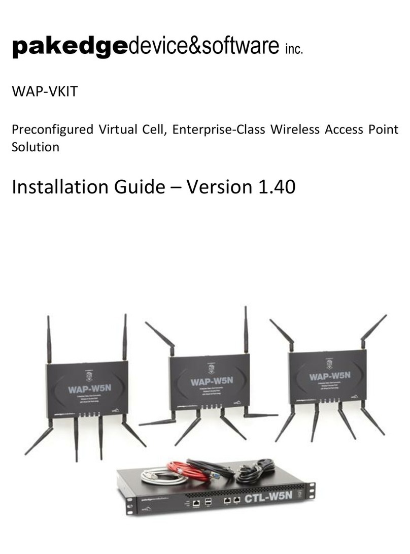 Pakedge Device & Software WAP-VKIT User manual Pakedge Device & Software WAP-VKIT User manual