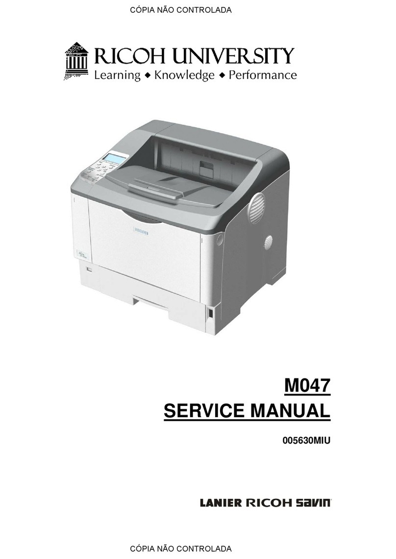 Ricoh M047 User manual