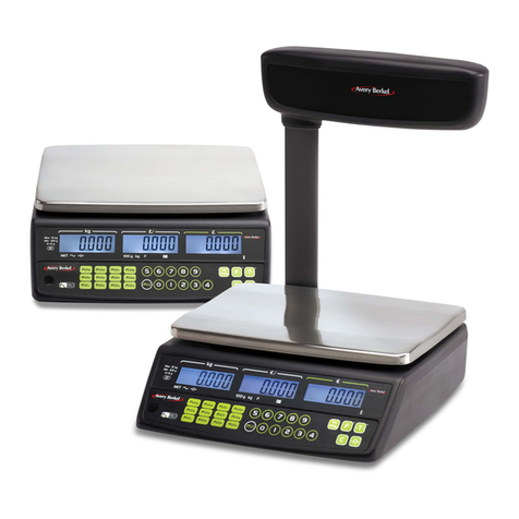 Avery Berkel FX 50 User instructions
