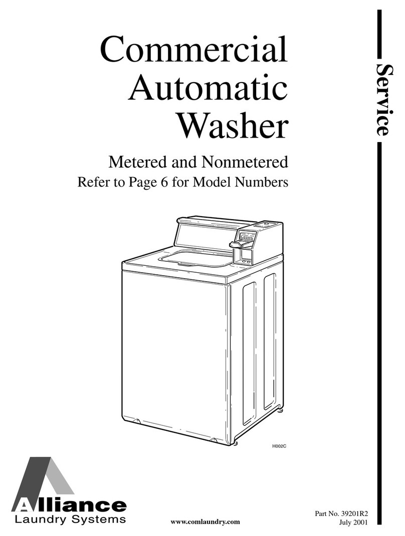 Alliance Laundry Systems H002C User manual