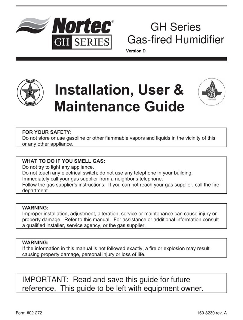 nor-tec GH Series Operating instructions
