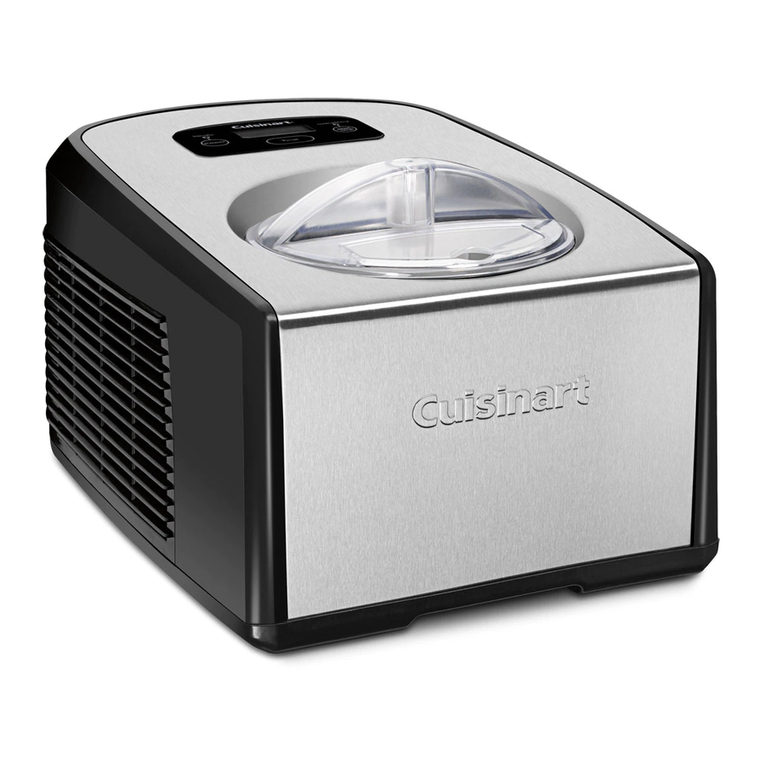 Cuisinart ICE-100C Quick guide