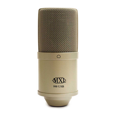 Marshall Electronics MXL 990 USB User manual