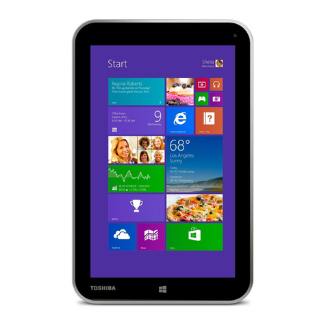 Toshiba Encore WT8-A Series User manual