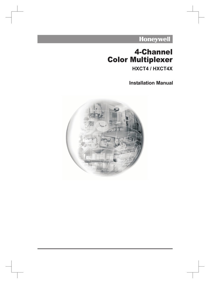 Honeywell HXCT4 installation manual