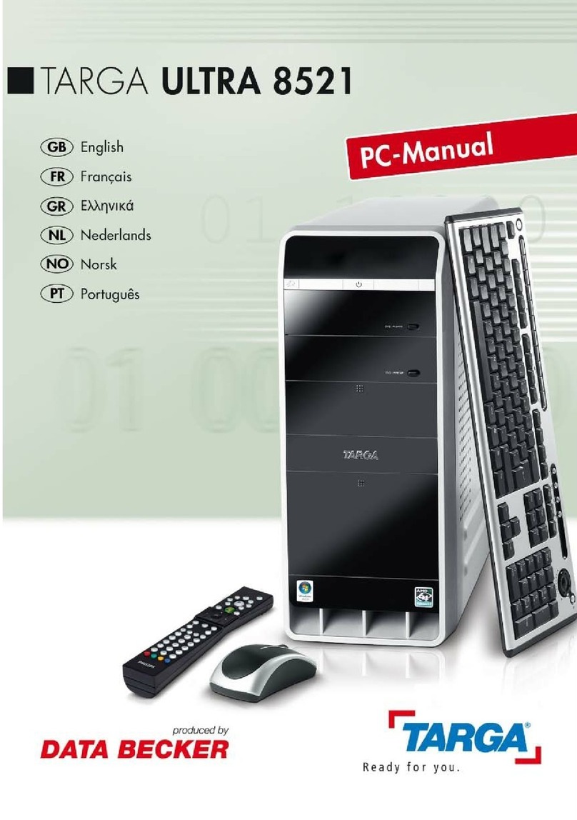 Targa Ultra 8521 User manual
