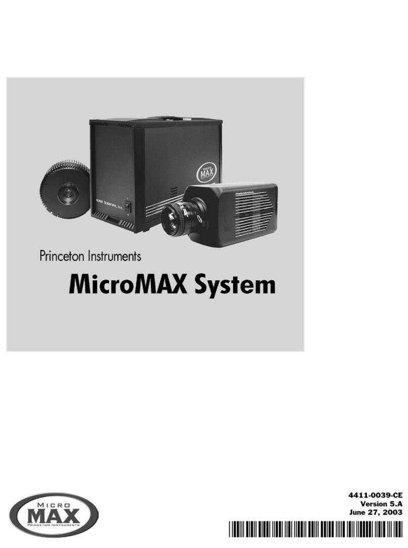 Princeton Instruments MICROMAX SYSTEM user guide Princeton Instruments MICROMAX SYSTEM user guide