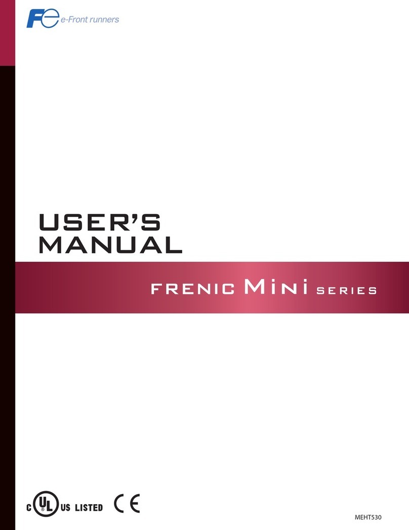 Fuji Electric frenic mini series user manual