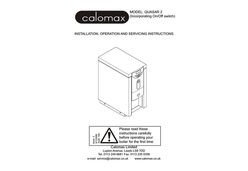 Calomax QUASAR 2 User guide