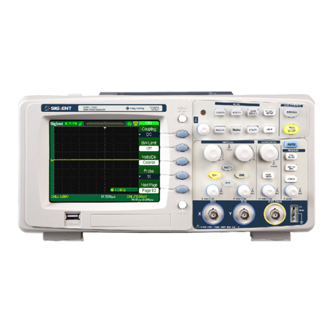 SIGLENT SDS1000D User manual