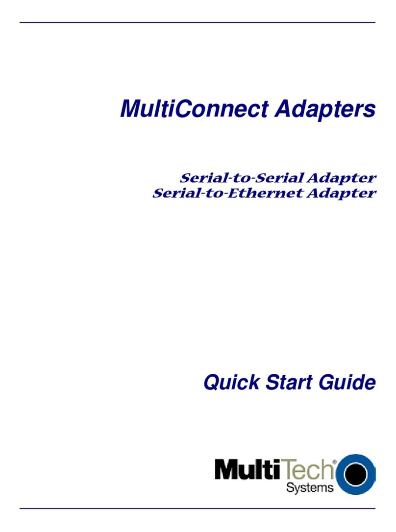 Multitech MultiConnect SS MTS2SA-T quick start guide