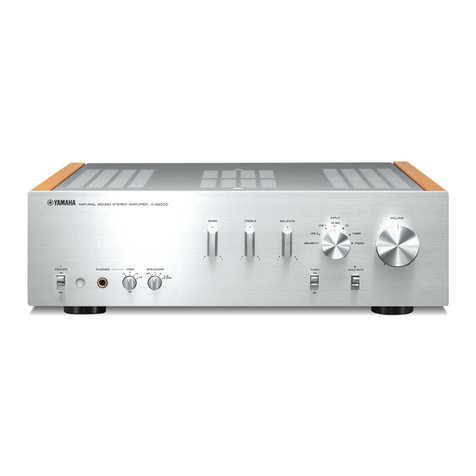 Yamaha A-S2000 - Amplifier User manual Yamaha A-S2000 - Amplifier User manual