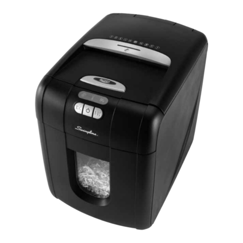 Swingline Stack-and-Shred User manual