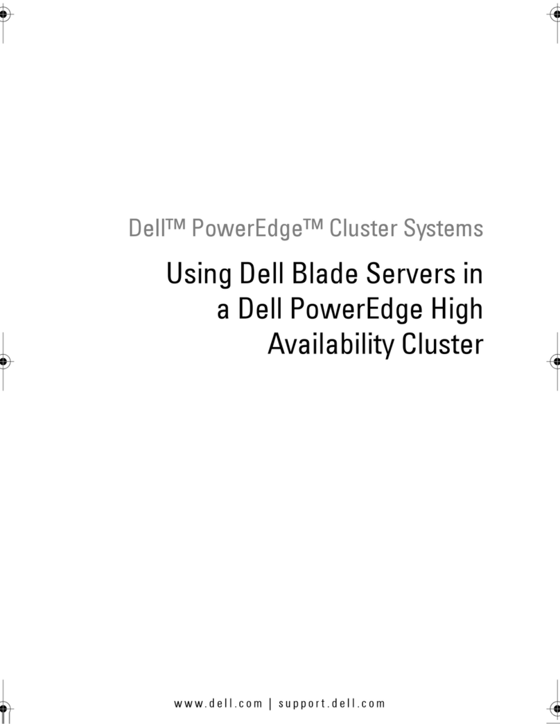 Dell PowerEdge Operating manual
