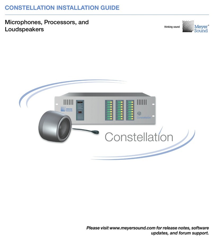 Meyer Sound Microphones installation guide