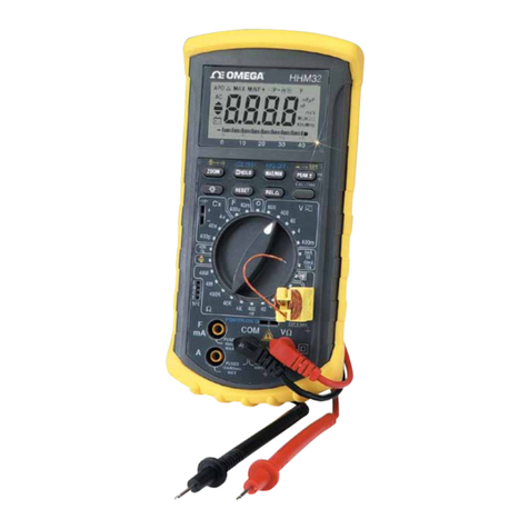 Omega HHM32 User manual