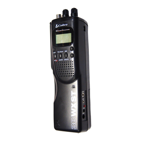 Cobra 38 WX ST User manual