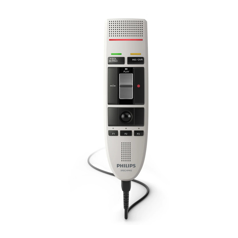Philips SpeechMike LFH3220 User manual