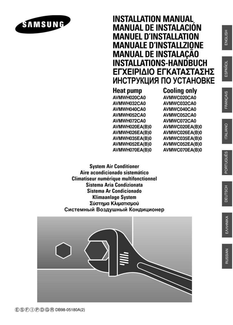 Samsung AVMWH020CA0 User manual