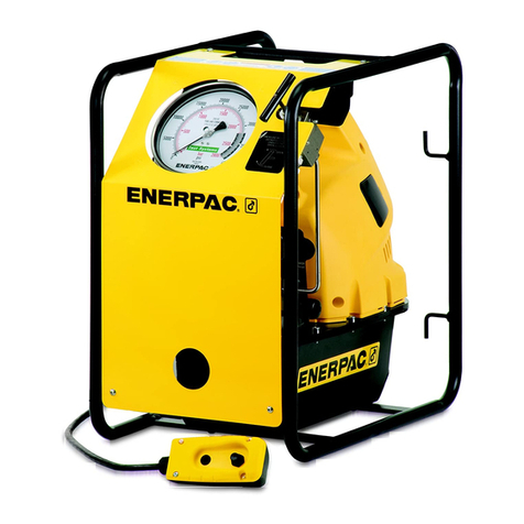 Enerpac ZUTP-1500 instruction sheet