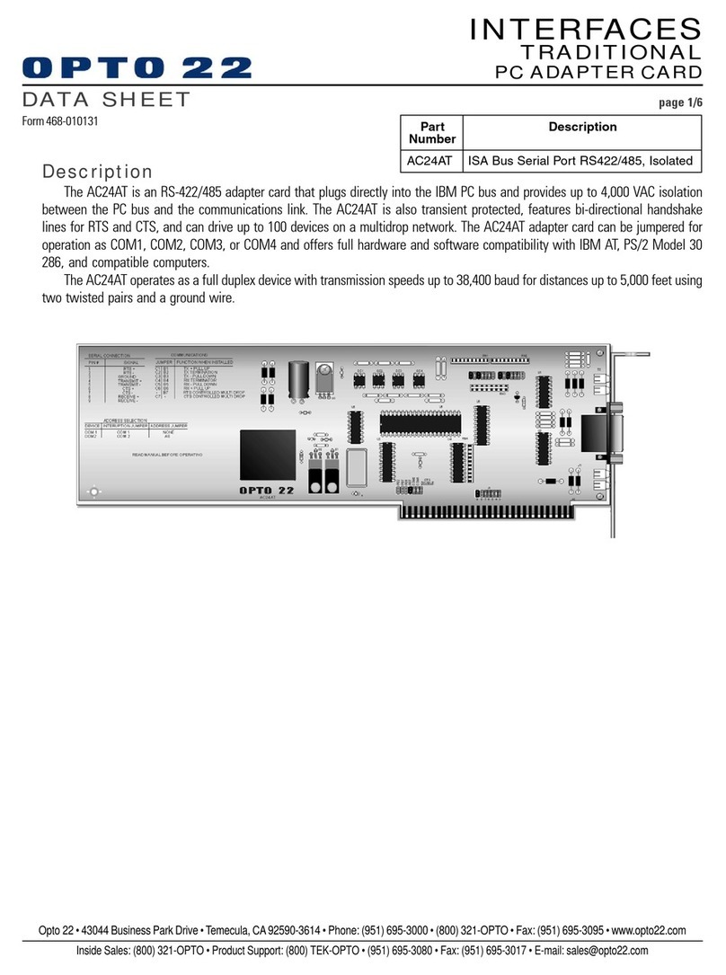 OPTO 22 AC24AT datasheet