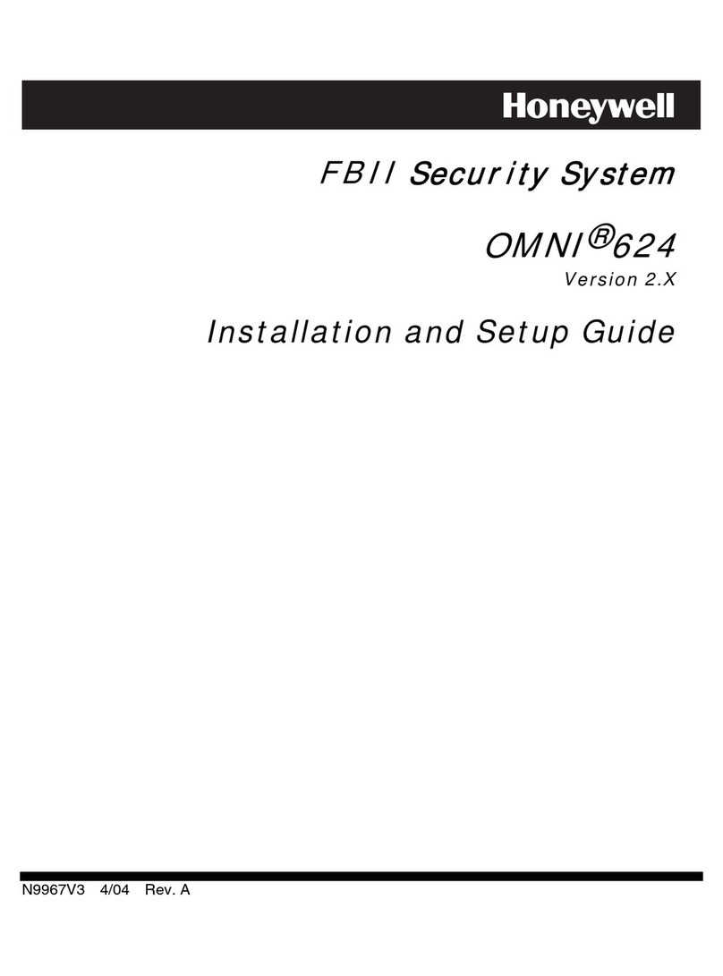 Honeywell FBII OMNI 624 Assembly instructions