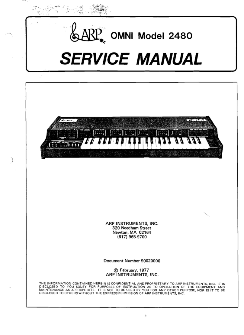 ARP Instruments 2480 Service manual ARP Instruments 2480 Service manual
