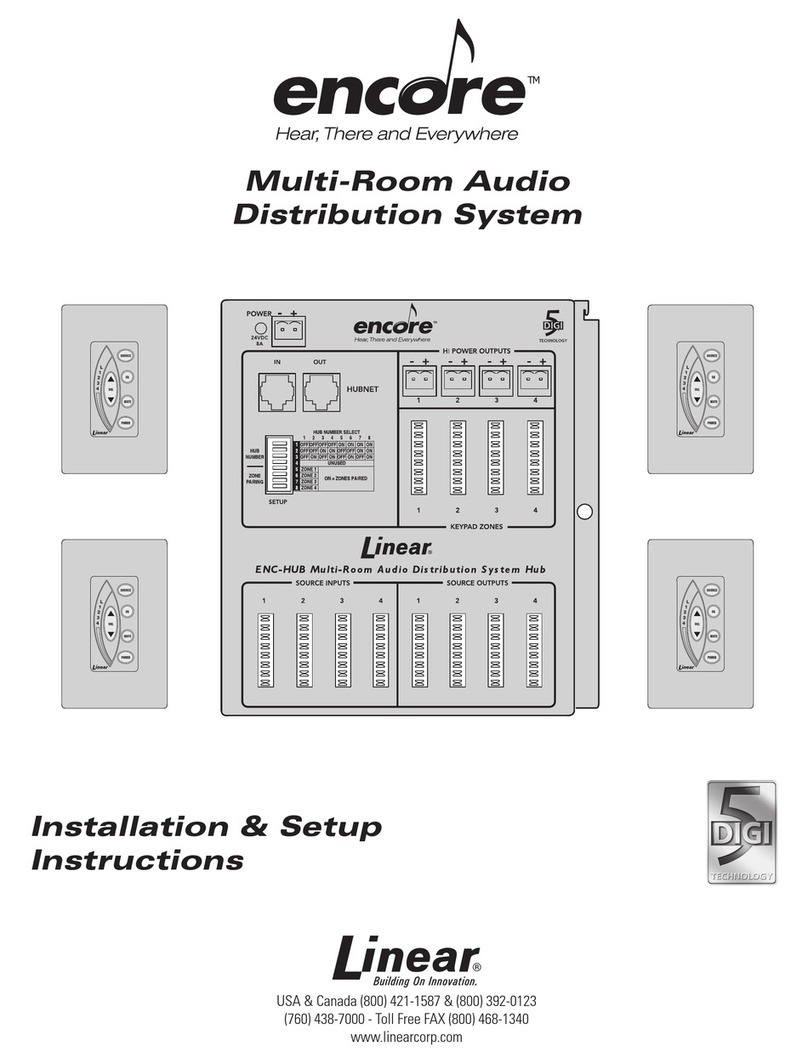 Linear Encore Installation & setup instructions