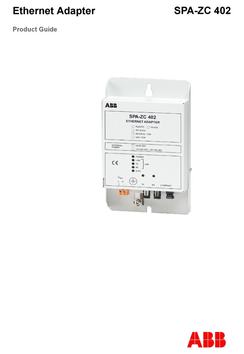 ABB SPA-ZC 402 Product guide