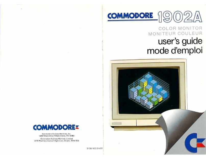 Commodore 1902A User manual