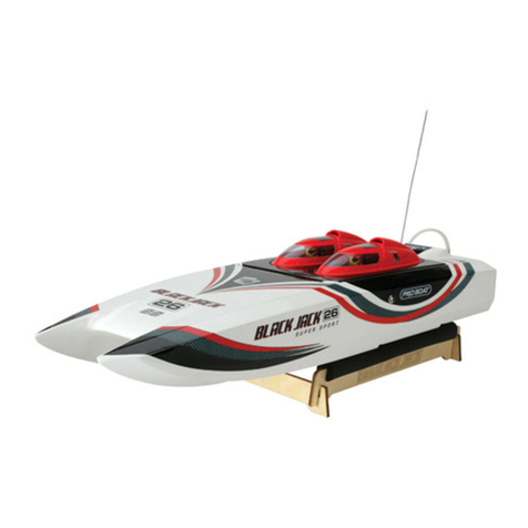 Pro Boat Blackjack 26 User manual