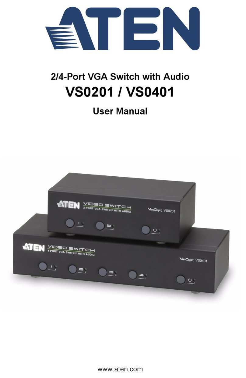 ATEN VS0201 User manual ATEN VS0201 User manual