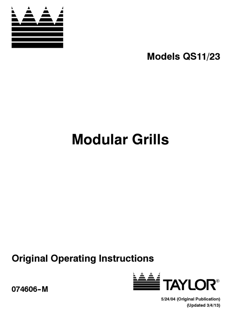 Taylor QS11 Original operating instructions