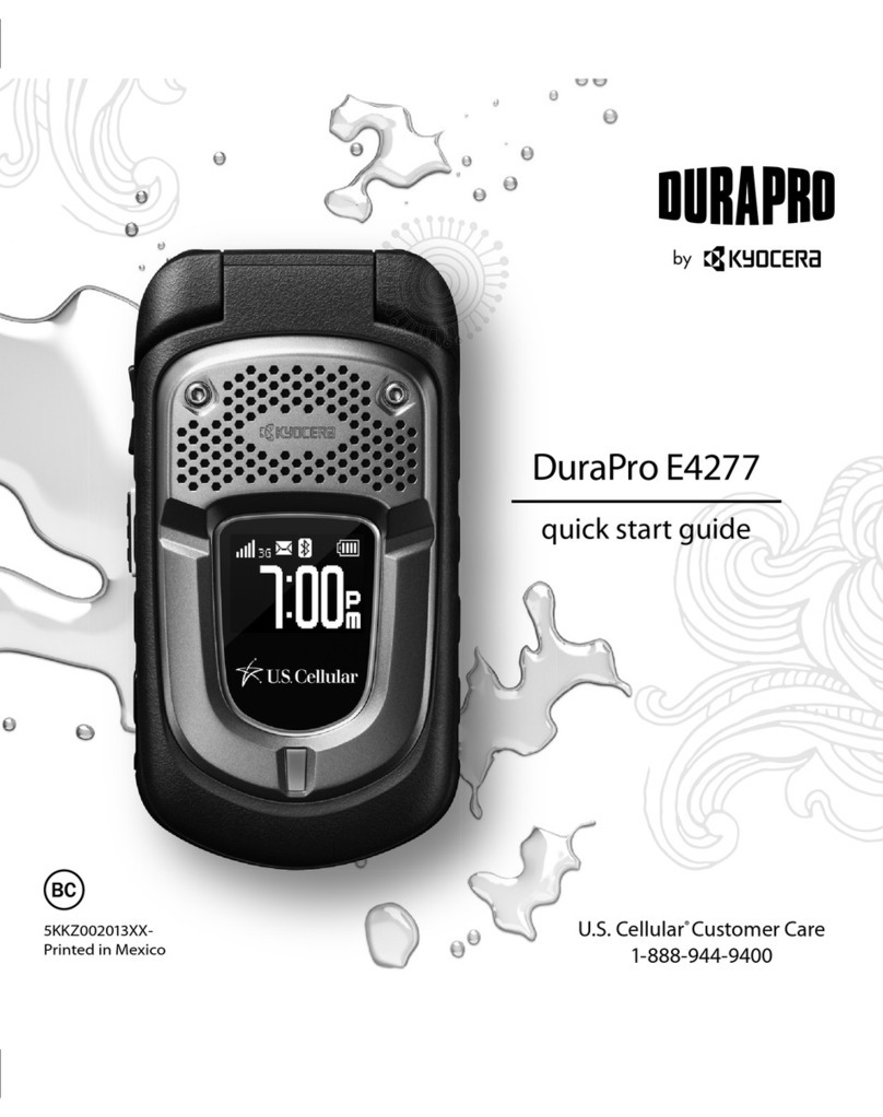 Kyocera DuraPro E4277 User manual