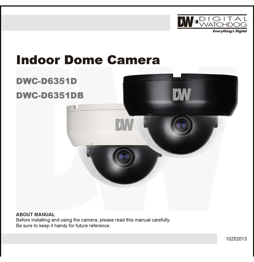 Digital Watchdog DWC-D6351D User manual Digital Watchdog DWC-D6351D User manual