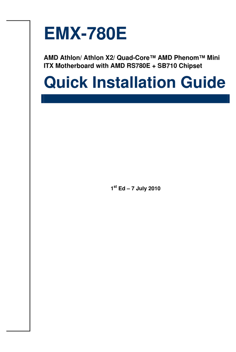 Avalue Technology EMX-780E User manual