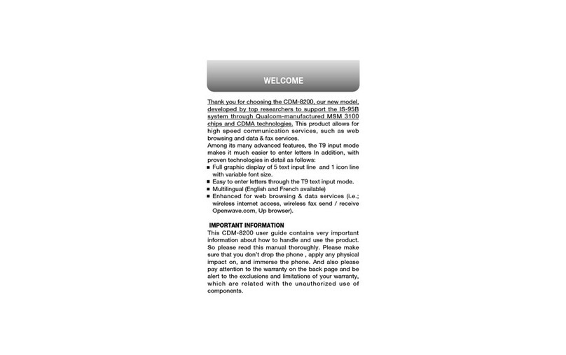 Audiovox CDM-8200 user manual