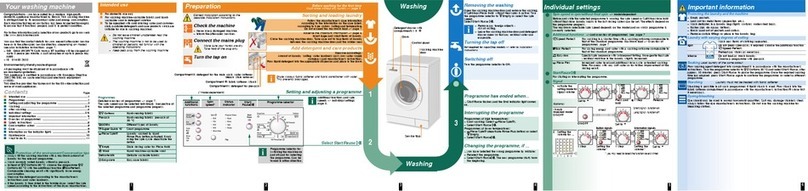 Bosch Washing Machine instruction manual