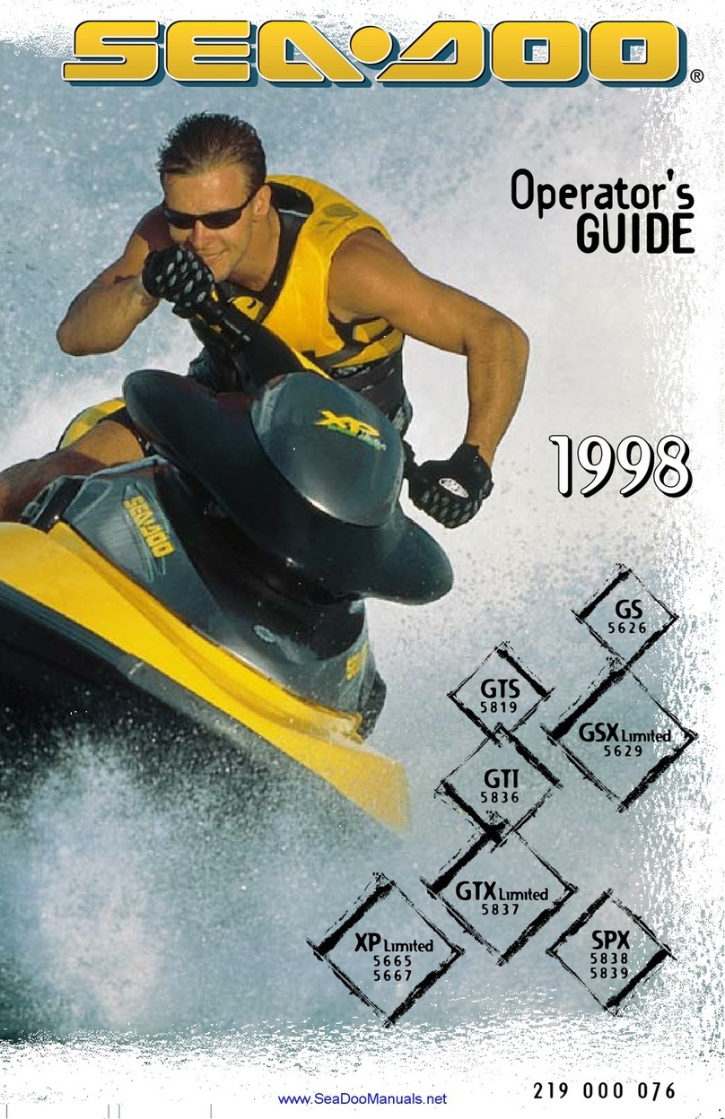 Sea-doo GS 5626 Manual