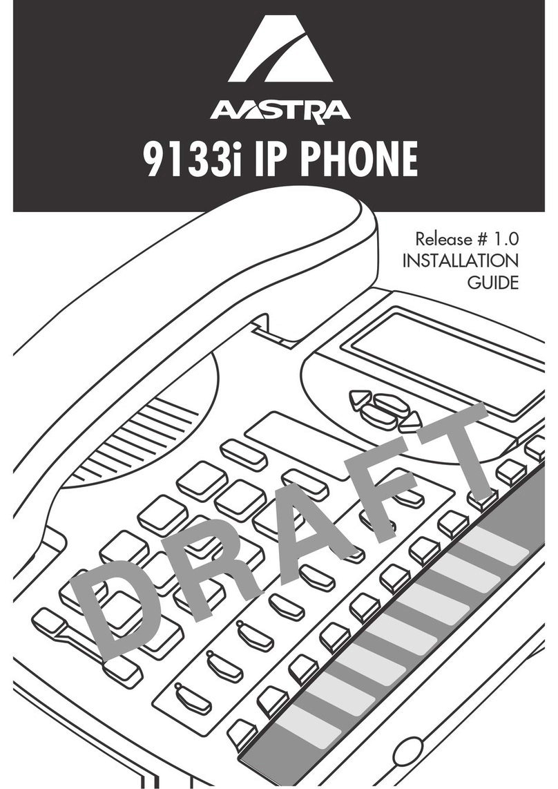Aastra AASTRA 9133 I installation guide