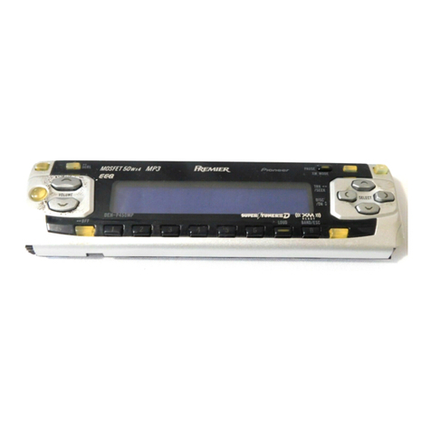 Pioneer Super Tuner IIID DEH-P450MP Service manual