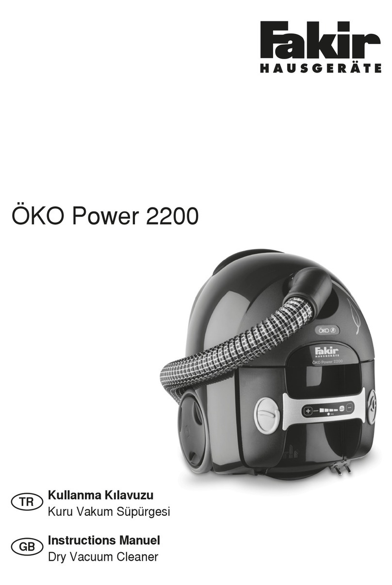 Fakir OKO Power 2200 instruction manual