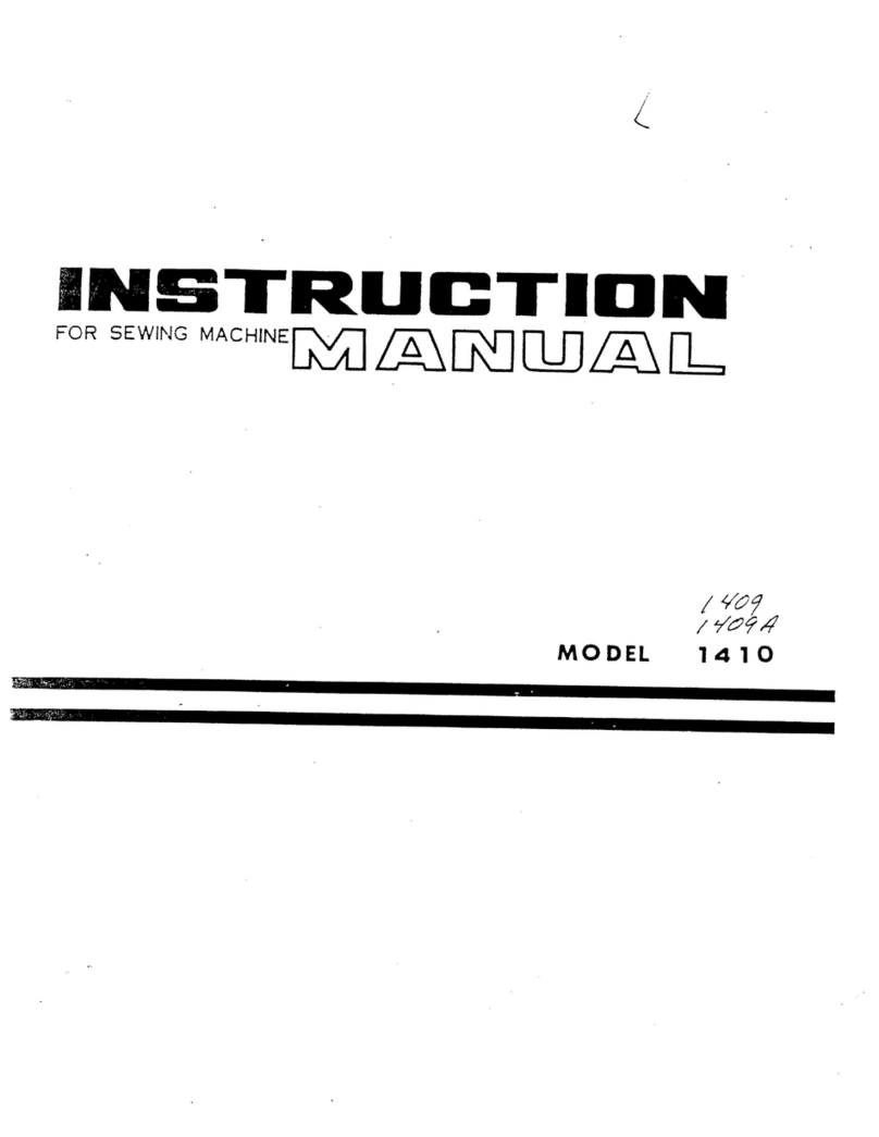 Singer 1409 instruction manual