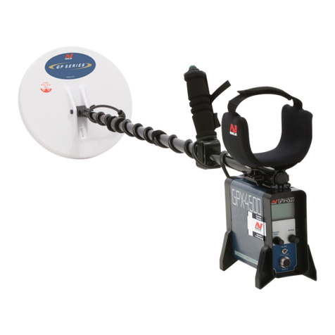 Minelab GPX-4500 User manual Minelab GPX-4500 User manual