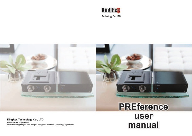 Kingrex PREference User manual