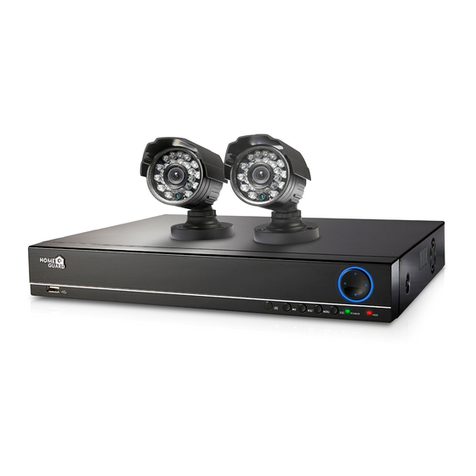Homeguard CCTV Security Kit instruction manual