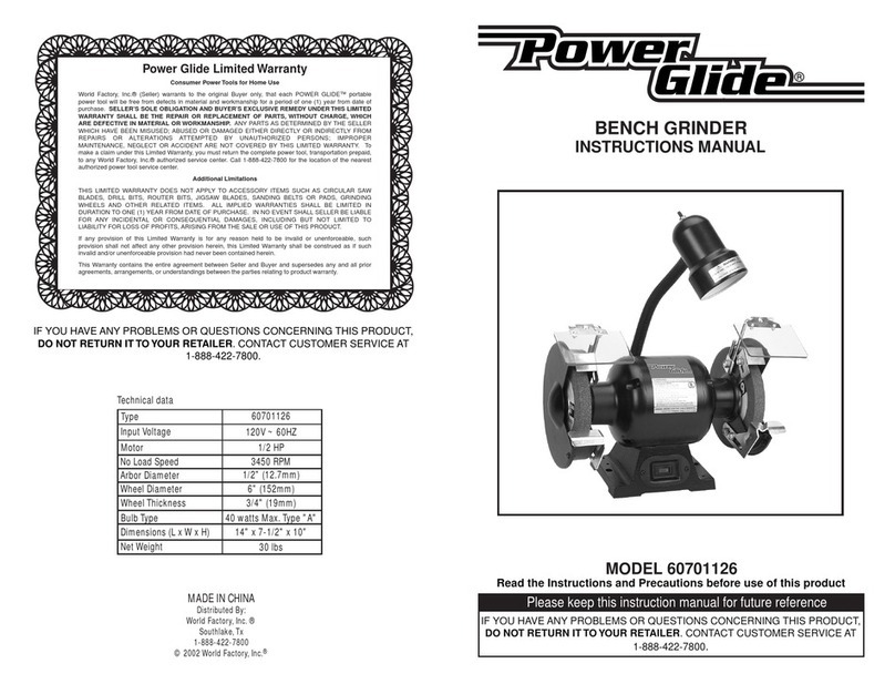 Power Glide 60701126 instruction manual