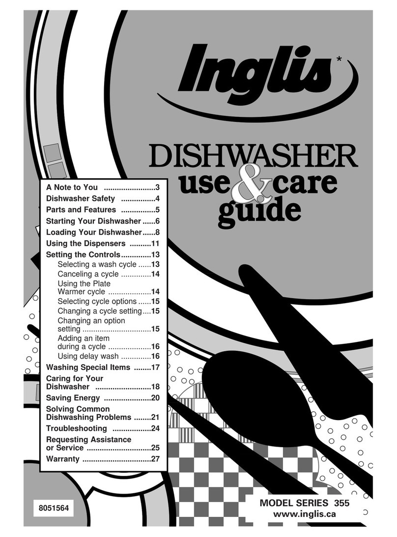 Inglis series 355 Use & care guide